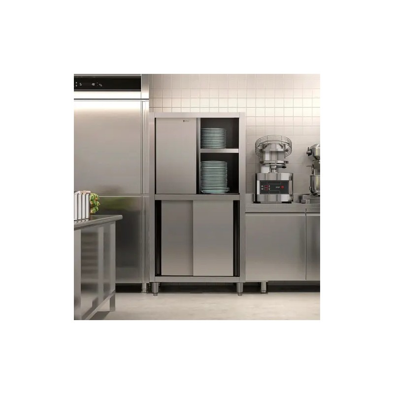 Royal Catering RCDC-100 astiakaappi ruostumaton teräs 1000 x 500 x 1800 mm