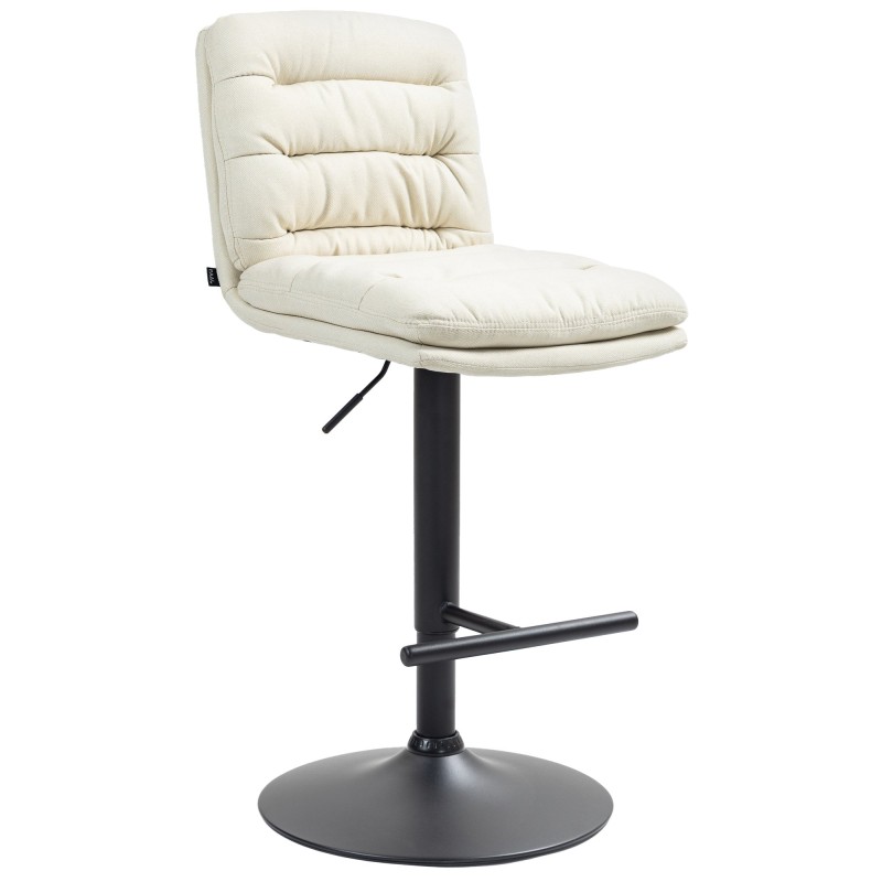 Tyylikäs Damar-baarijakkara kangasverhoilulla ja korkeussäädöllä