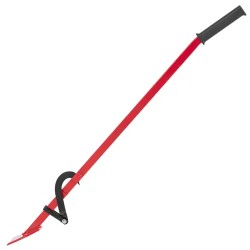 Runkonostin kääntökoukulla 130 cm - teräs/muovi
