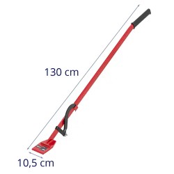Runkonostin kääntökoukulla 130 cm - teräs/muovi