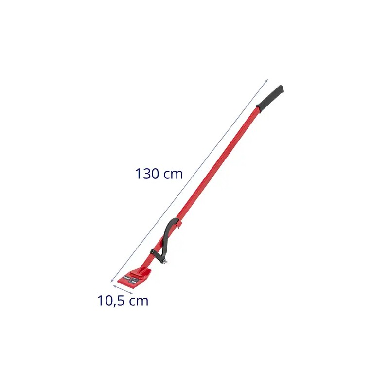 Runkonostin kääntökoukulla 130 cm - teräs/muovi