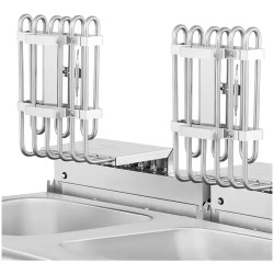 Royal Catering sähköinen kaksoisfryytteri 2 x 16 l 10 000 W 400 V alakaapilla
