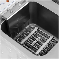 Royal Catering sähköinen kaksoisfryytteri 2 x 16 l 10 000 W 400 V alakaapilla