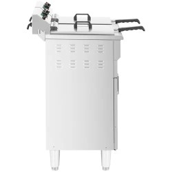 Royal Catering sähköinen kaksoisfryytteri 2 x 16 l 10 000 W 400 V alakaapilla