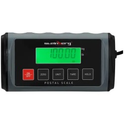 Digitaalinen pakettivaaka SBS-PT-100SB, 100 kg, 0,05 kg tarkkuus, ulkoinen LCD-näyttö