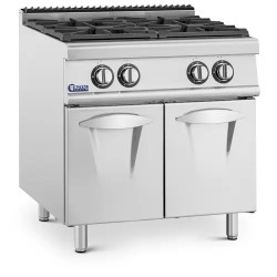 Royal Catering kaasuliesi 14 3 kW 4 poltintta alakaapilla