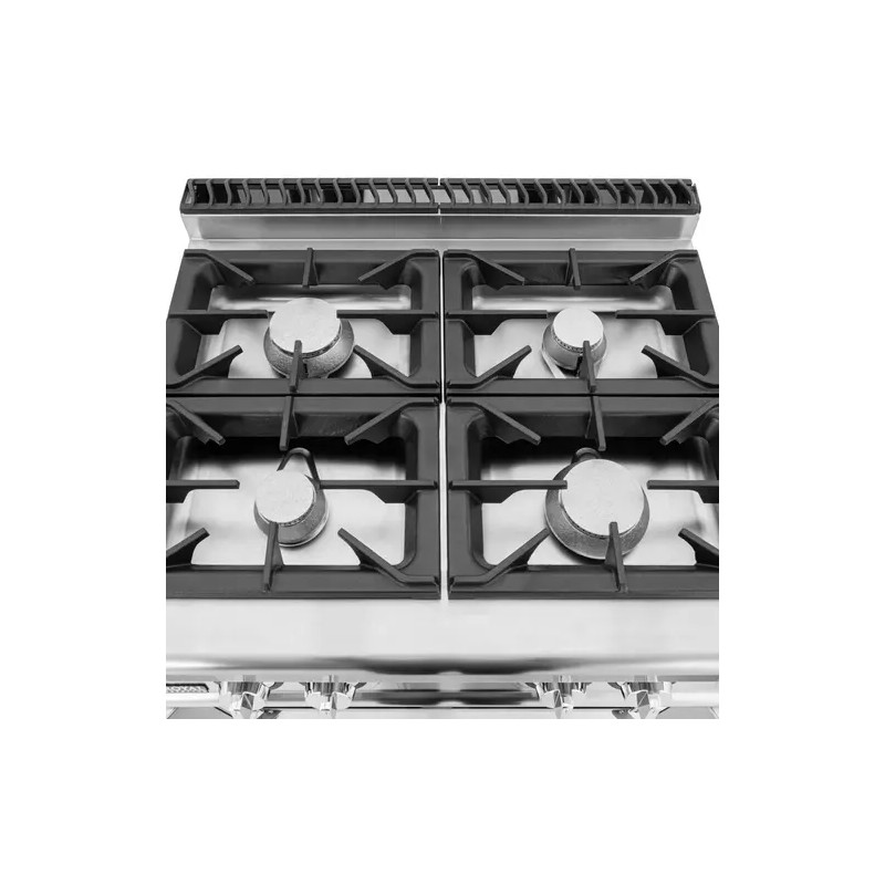 Royal Catering kaasuliesi 14,3 kW 4 poltintta alakaapilla
