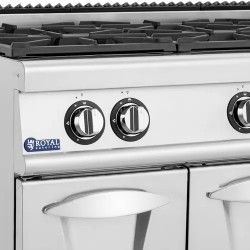 Royal Catering kaasuliesi 14,3 kW 4 poltintta alakaapilla