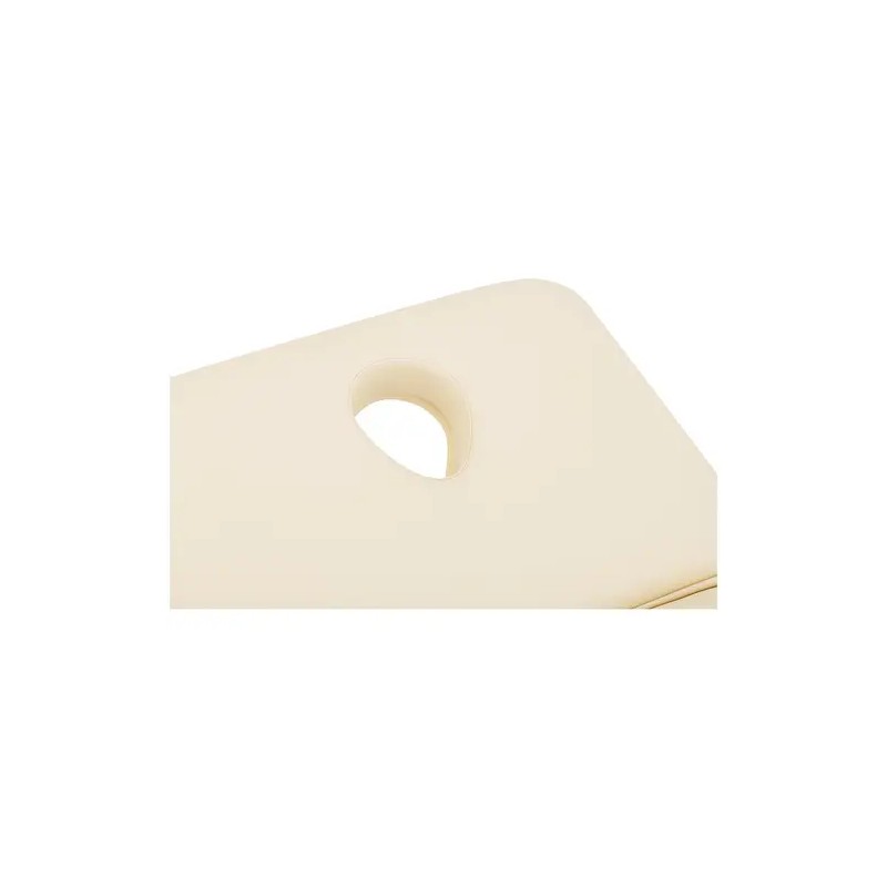 Sähköinen hierontapöytä 207 x 68 cm, korkeussäätö 53–92 cm, 200 kg, valkoinen/beige