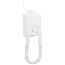 Seinään asennettava hiustenkuivaaja 700 W valkoinen 10 kg