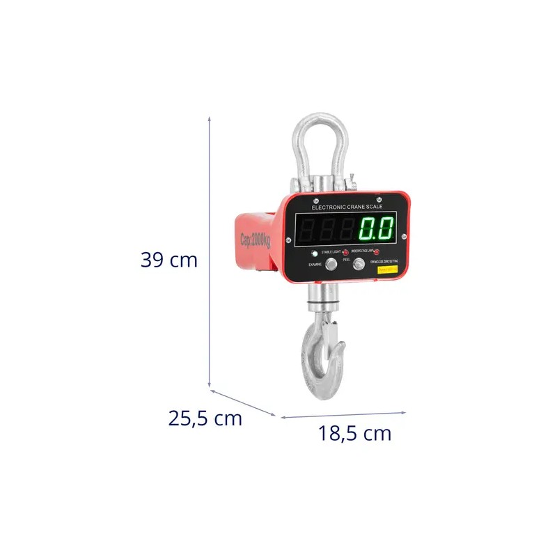 Steinberg Systems Nosturivaaka 2000 kg / 1 kg LED kaukosäätimellä