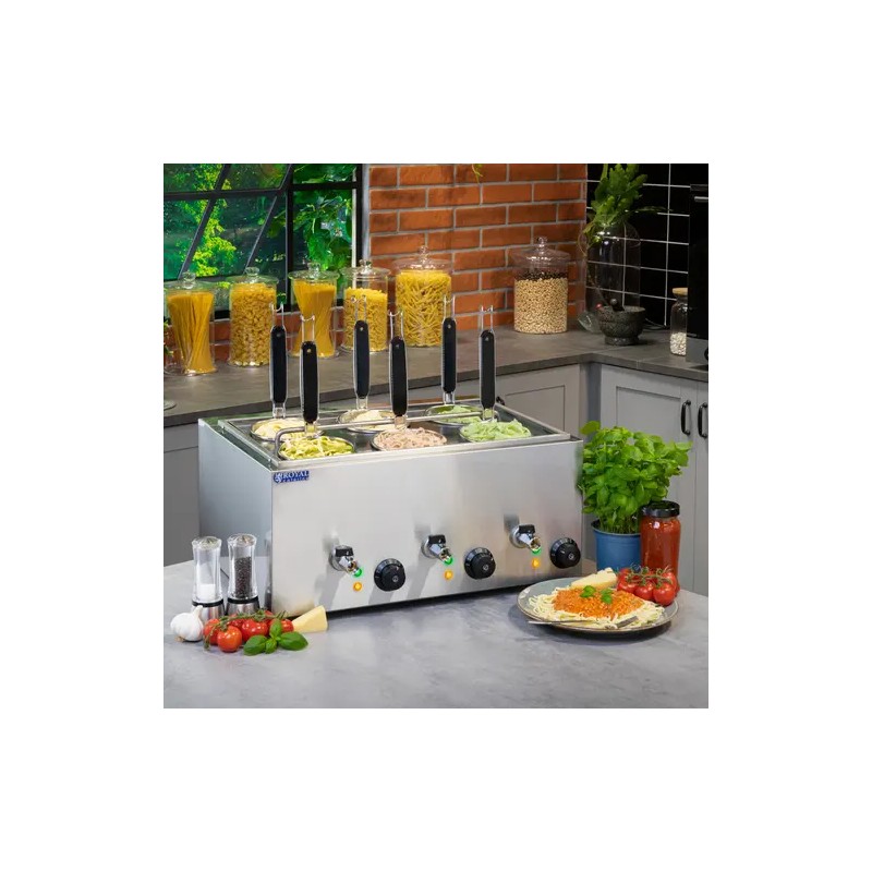 Royal Catering RCNK-6 pastakeitin 3000 W 6 korilla