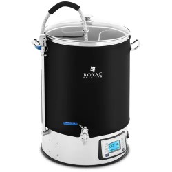 Royal Catering panimuskattila 40 l 2500 W 10 100 C ruostumaton teräs LCD näyttö ja ajastin