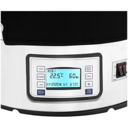 Royal Catering panimuskattila 40 l, 2500 W, 10-100 °C, ruostumaton teräs, LCD-näyttö ja ajastin