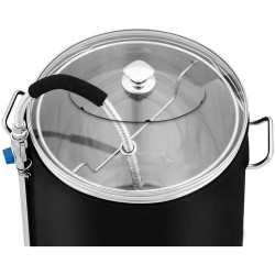 Royal Catering panimuskattila 40 l, 2500 W, 10-100 °C, ruostumaton teräs, LCD-näyttö ja ajastin
