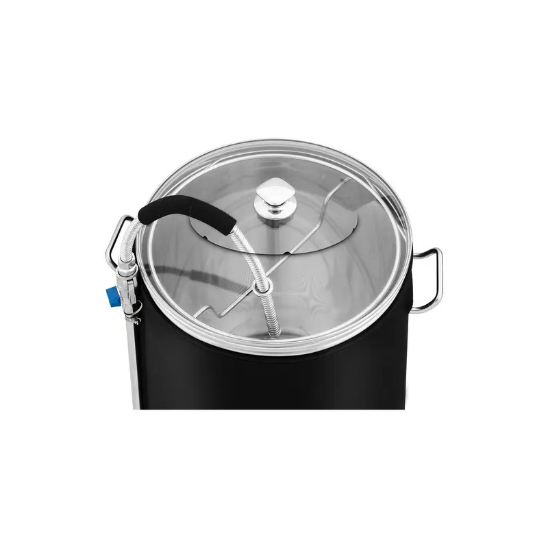 Royal Catering panimuskattila 40 l, 2500 W, 10-100 °C, ruostumaton teräs, LCD-näyttö ja ajastin