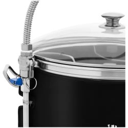 Royal Catering panimuskattila 40 l, 2500 W, 10-100 °C, ruostumaton teräs, LCD-näyttö ja ajastin