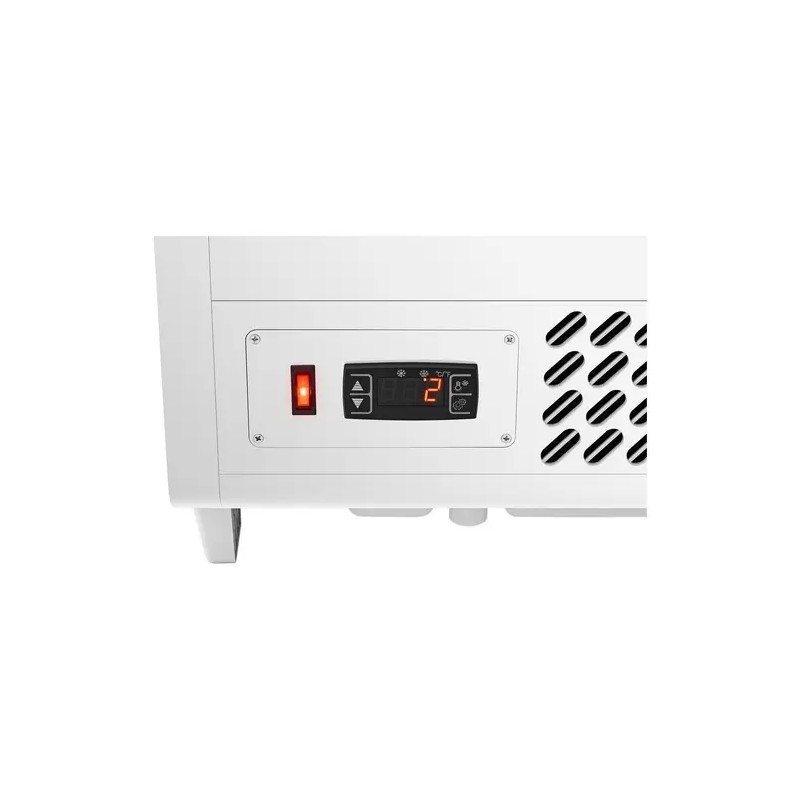 Royal Catering RCCC-100-WT kylmähylly 100 l, 3 tasoa, valkoinen