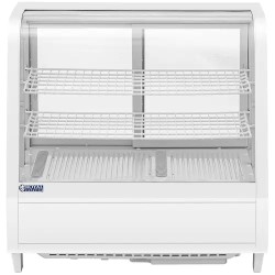 Royal Catering RCCC-100-WT kylmähylly 100 l, 3 tasoa, valkoinen