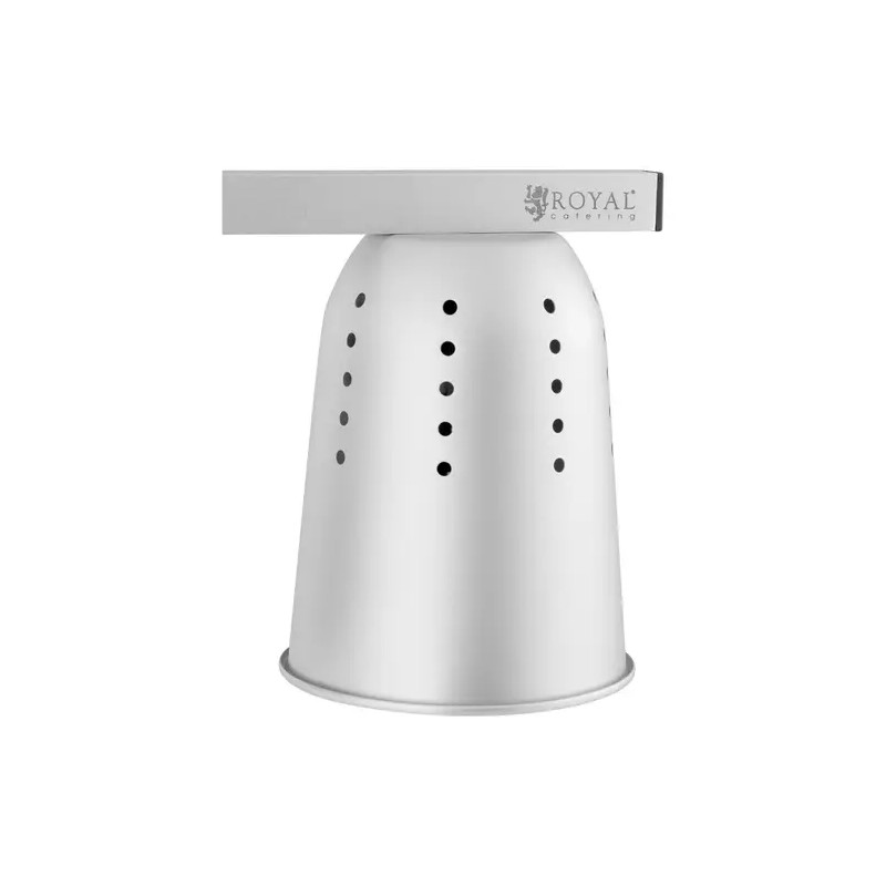 Royal Catering infrapunalämpösilta 500 W, säädettävä korkeus, aluminium 1.8 kg