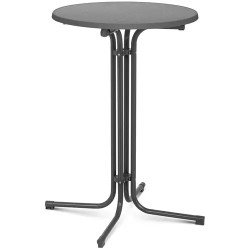 Royal Catering RC BIS70FG bistro pöytä 70 cm harmaa kokoontaitettava