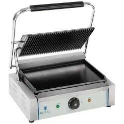 Kontaktigrilli RCKG-2200, 2200 W, uritettu ylälevy ja sileä alalevy