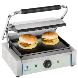 Kontaktigrilli RCKG-2200, 2200 W, uritettu ylälevy ja sileä alalevy