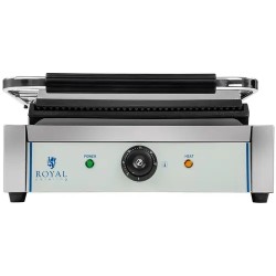 Kontaktigrilli RCKG-2200, 2200 W, uritettu ylälevy ja sileä alalevy