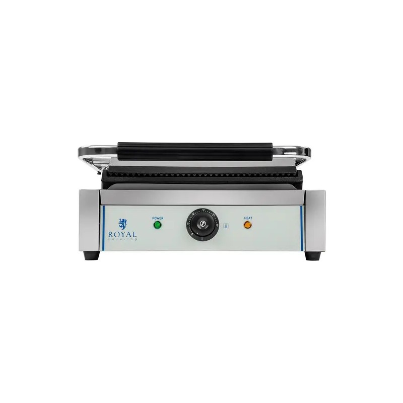 Kontaktigrilli RCKG-2200, 2200 W, uritettu ylälevy ja sileä alalevy
