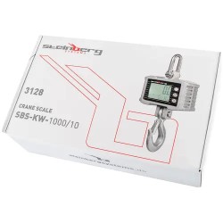 Steinberg Systems SBS-KW-1000/10G digitaalinen nostovaaka 1000 kg / 0,5 kg 1,3 kg