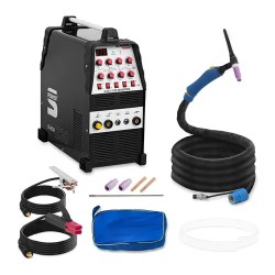Stamos Power S ALU 220 AC DC TIG MMA hitsauslaite 220 A 230 V MOSFET