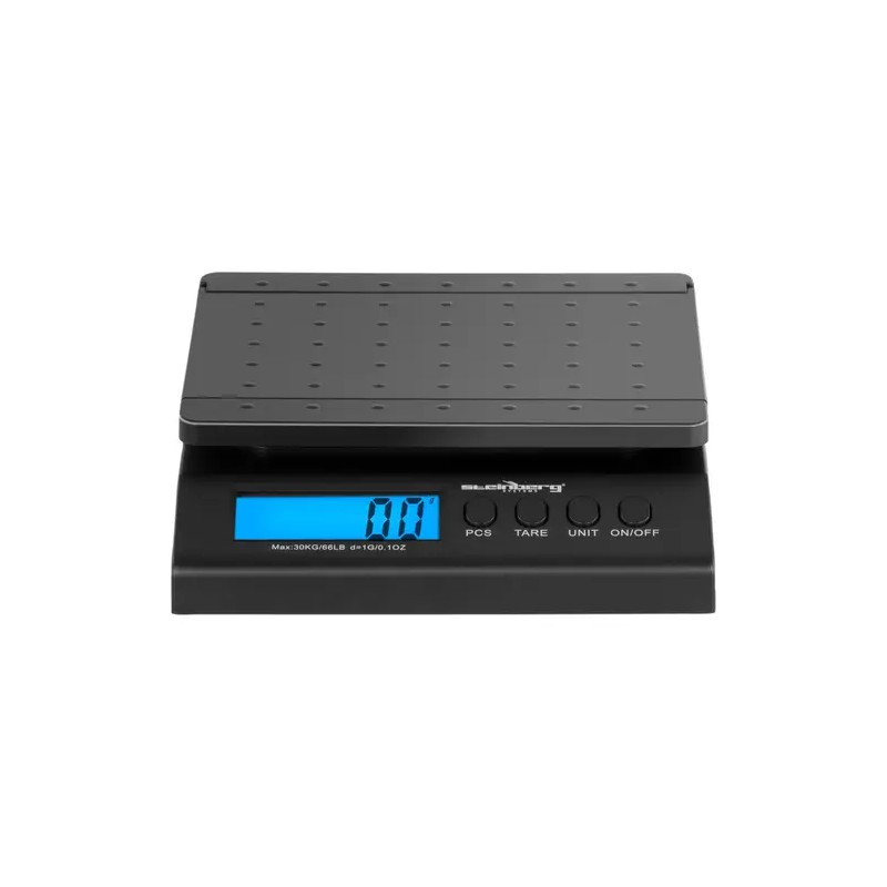 Digitaalinen pöytävaaka SBS-PT-30/1, 30 kg, 10 g, 20 x 25 cm, LCD-näyttö