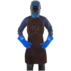 Stamos Welding hitsausesiliina naudan nahkaa, XL