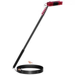 Teleskooppinen pesuharja aurinkopaneeleille ja ikkunoille 1820 8900 mm vedenliitännällä