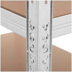 MSW raskashylly 90 x 60 x 180 cm, 5 hyllytasoa, harmaa 15.40 kg