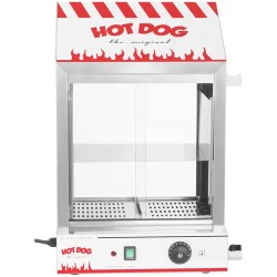 Royal Catering Hot Dog Steamer 2000 W nakki- ja sämpylälämmitin