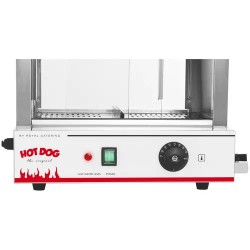 Royal Catering Hot Dog Steamer 2000 W nakki- ja sämpylälämmitin