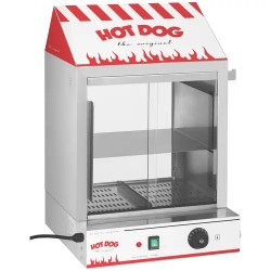Royal Catering Hot Dog Steamer 2000 W nakki- ja sämpylälämmitin