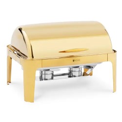 Royal Catering Chafing Dish GN 1 1 9 l kultainen ruoanlämmitin