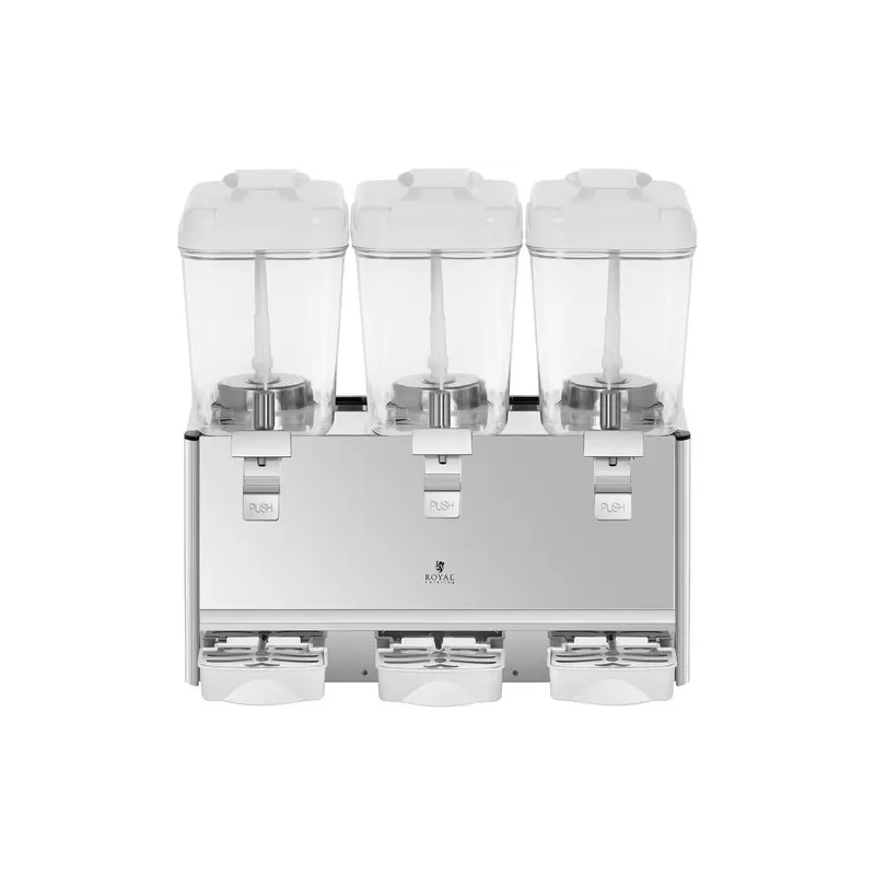Royal Catering RCSD-54C juoma-annostelija 54 l, 3 x 18 l