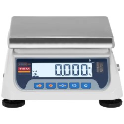TEM TEKO+LCD06T-P1-B1 pöytävaaka 6 kg / 2 g LCD