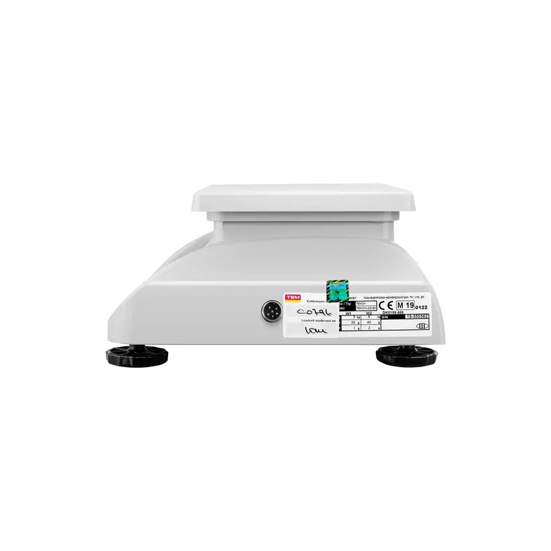 TEM TEKO+LCD06T-P1-B1 pöytävaaka 6 kg / 2 g LCD