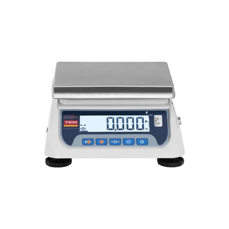 Pöytävaaka 15 kg / 5 g LCD - varmistettu
