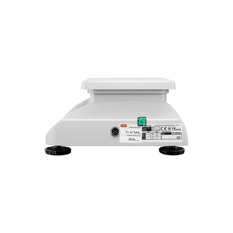 Pöytävaaka 15 kg / 5 g LCD - varmistettu
