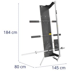Kuumalankaleikkuri styroksille, 200 W, 1300 mm x 350 mm, 5 leikkauslankaa