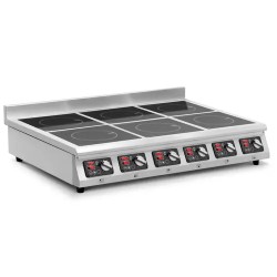 Royal Catering Induktiokeittolevy 6 x 28 cm 60 240 C 400 V Timer