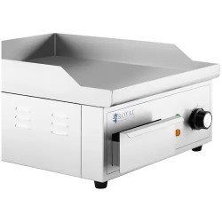 Royal Catering sähkögrilli 350 x 380 mm, sileä valurautalevy, 2000 W