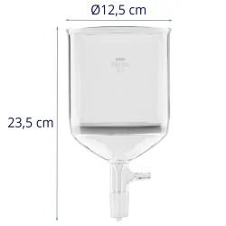 Steinberg Systems lasifritte membraanilla 1000 ml 24/40