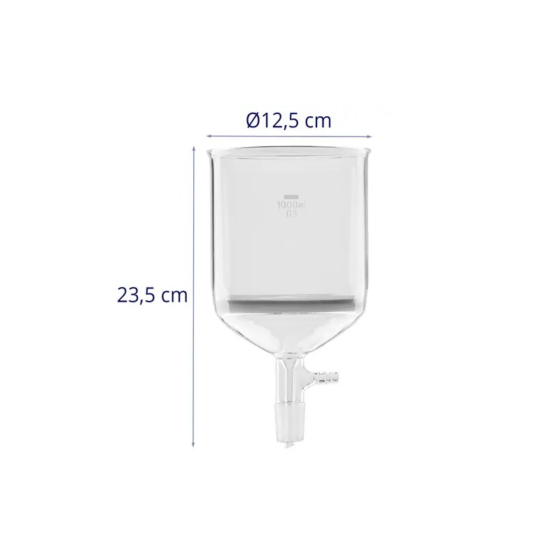 Steinberg Systems lasifritte membraanilla 1000 ml 24/40