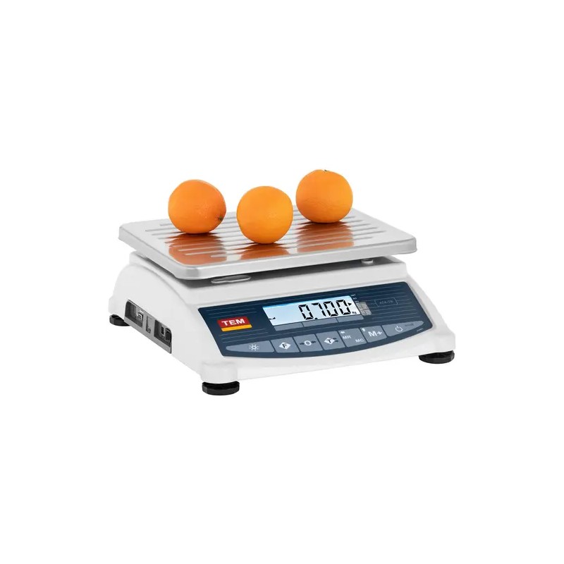 Pöytävaaka - kalibroitu - 60 kg / 20 g - 28 x 34 cm - LCD
